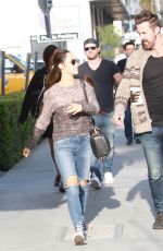 CARA SANTANA Out and About in Beverly Hills 01/30/2016