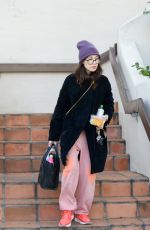 CARICE VAN HOUTEN Out and About in Los Angeles 02/17/2016