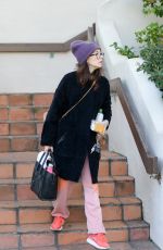 CARICE VAN HOUTEN Out and About in Los Angeles 02/17/2016