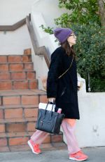 CARICE VAN HOUTEN Out and About in Los Angeles 02/17/2016