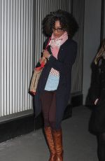 CARLA HALL Out and About in New York 02/02/2016