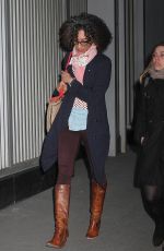 CARLA HALL Out and About in New York 02/02/2016