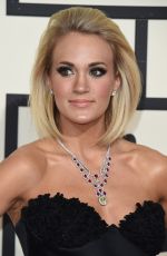 CARRIE UNDERWOOD at Grammy Awards 2016 in Los Angeles 02/15/2016