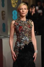 CATE BLANCHETT at British Academy of Film and Television Arts Awards 2016 in London 02/14/2016