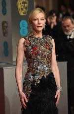 CATE BLANCHETT at British Academy of Film and Television Arts Awards 2016 in London 02/14/2016