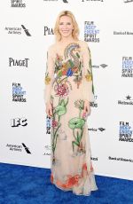 CATE BLANCHETT at Film Independent Spirit Awards in Santa Monica 02/27/2016