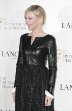 CATE BLANCHETT at Lancome Bafta Nominees Party in London 02/13/2016