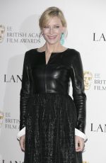 CATE BLANCHETT at Lancome Bafta Nominees Party in London 02/13/2016