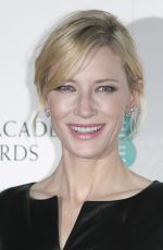 CATE BLANCHETT at Lancome Bafta Nominees Party in London 02/13/2016