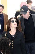 CATHERINE ZETA JONES Arrives in San Fransisco 02/07/2016