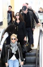 CATHERINE ZETA JONES Arrives in San Fransisco 02/07/2016