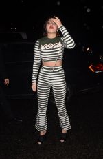 CHARLI XCX at House of Holland Fashion Show at London Fashion Week 02/21/2016