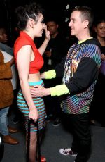 CHARLI XCX at Jeremy Scott Fall 2016 Presentation at New York Fashion Week 02/15/2016
