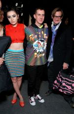CHARLI XCX at Jeremy Scott Fall 2016 Presentation at New York Fashion Week 02/15/2016