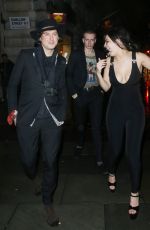 CHARLI XCX Leaves 2016 NME Awards Afterparty at Cuckoo Club in London 02/17/2016
