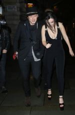 CHARLI XCX Leaves 2016 NME Awards Afterparty at Cuckoo Club in London 02/17/2016