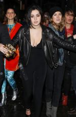 CHARLI XCX Leaves 2016 NME Awards Afterparty at Cuckoo Club in London 02/17/2016
