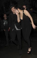CHARLI XCX Leaves 2016 NME Awards Afterparty at Cuckoo Club in London 02/17/2016