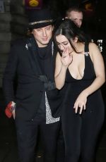 CHARLI XCX Leaves 2016 NME Awards Afterparty at Cuckoo Club in London 02/17/2016