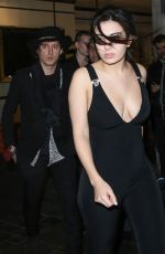 CHARLI XCX Leaves 2016 NME Awards Afterparty at Cuckoo Club in London 02/17/2016