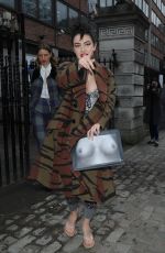 CHARLI XCX Out and About in London 02/21/2016