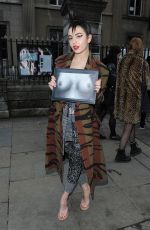 CHARLI XCX Out and About in London 02/21/2016