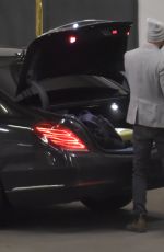 CHARLIZE THERON Arrives at Her Hotel in Berlin 02/09/2016