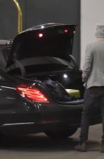 CHARLIZE THERON Arrives at Her Hotel in Berlin 02/09/2016