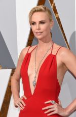 CHARLIZE THERON at 88th Annual Academy Awards in Hollywood 02/28/2016