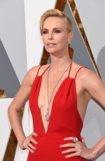 CHARLIZE THERON at 88th Annual Academy Awards in Hollywood 02/28/2016