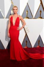 CHARLIZE THERON at 88th Annual Academy Awards in Hollywood 02/28/2016