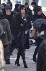 CHARLIZE THERON on the Set of The Coldest City in Berlin 02/10/2016