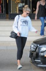 CHARLOTTE MCKINNEY Out and About in Los Angeles 02/26/2016