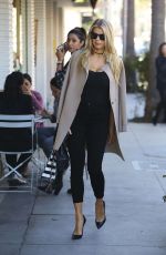 CHARLOTTE MCKINNEY Shopping at Sephora in Beverly Hills 02/19/2016