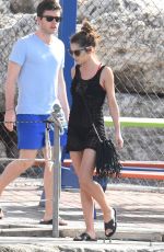 CHERYL COLE Out in Barbados 01/31/2016