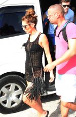 CHERYL COLE Out in Barbados 01/31/2016