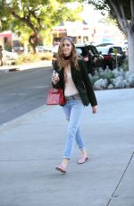 CHIARA FERRAGNI Out and About in West Hollywood 02/04/2016