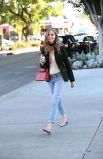 CHIARA FERRAGNI Out and About in West Hollywood 02/04/2016