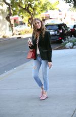 CHIARA FERRAGNI Out and About in West Hollywood 02/04/2016