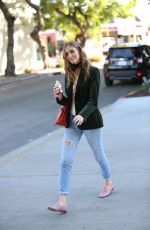 CHIARA FERRAGNI Out and About in West Hollywood 02/04/2016