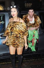 CHLOE FERRY Night Out in Newcastle 01/31/2016