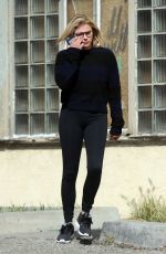 CHLOE MORETZ Out and About Beverly Hills 02/15/2016