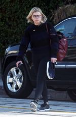 CHLOE MORETZ Out and About Beverly Hills 02/15/2016