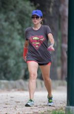 CHRIS BATH Out at a Park in Melbourne 01/28/2016