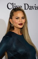 CHRISSY TEIGEN at 2016 Pre-grammy Gala and Salute to Industry Icons in Beverly Hills 02/14/2016