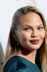 CHRISSY TEIGEN at 2016 Pre-grammy Gala and Salute to Industry Icons in Beverly Hills 02/14/2016