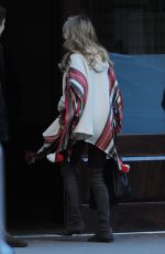 CHRISTIE BRINKLEY Out and About in New York 02/02/2016