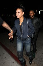CHRISTINA MILIAN at Nice Guy in West Hollywood 01/30/2016