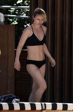 CHRISTINA RICCI in Bikini at a Pool in Miami 02/24/2016