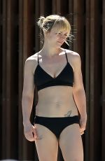 CHRISTINA RICCI in Bikini at a Pool in Miami 02/24/2016